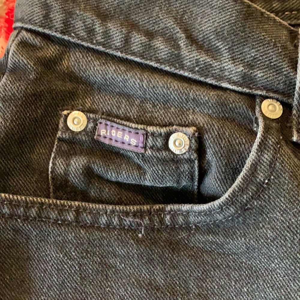 Vintage Denim Riders By Lee - Black - image 3